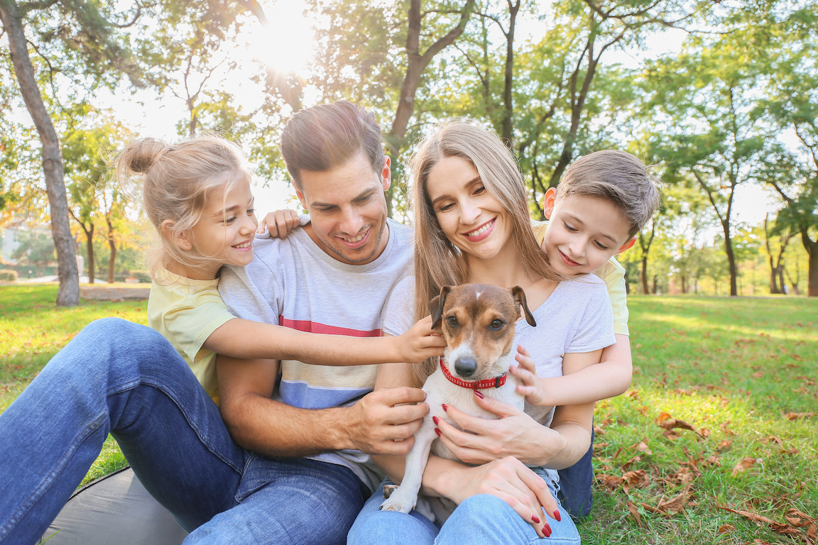 Family In the Park